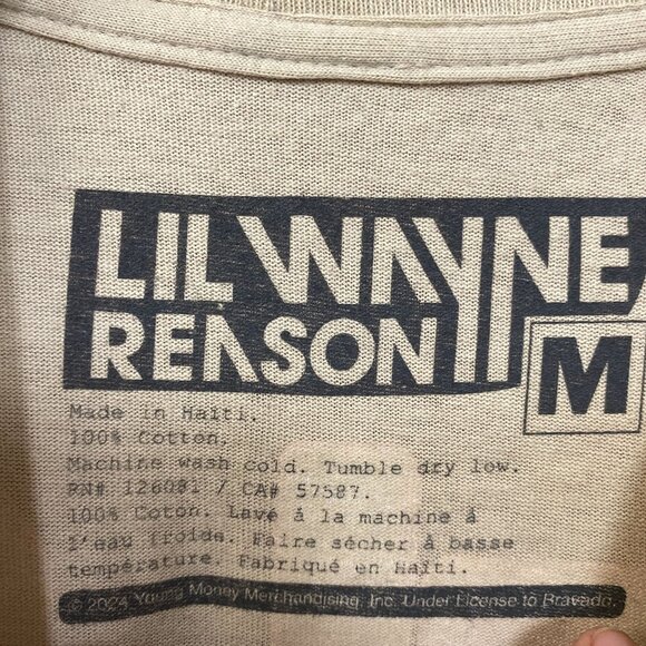 Lil Wayne Weezy F Baby Animated T-shirt size Medium - Picture 5 of 5